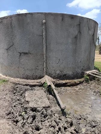 Bestaande watervoorziening in het Maasai gebied